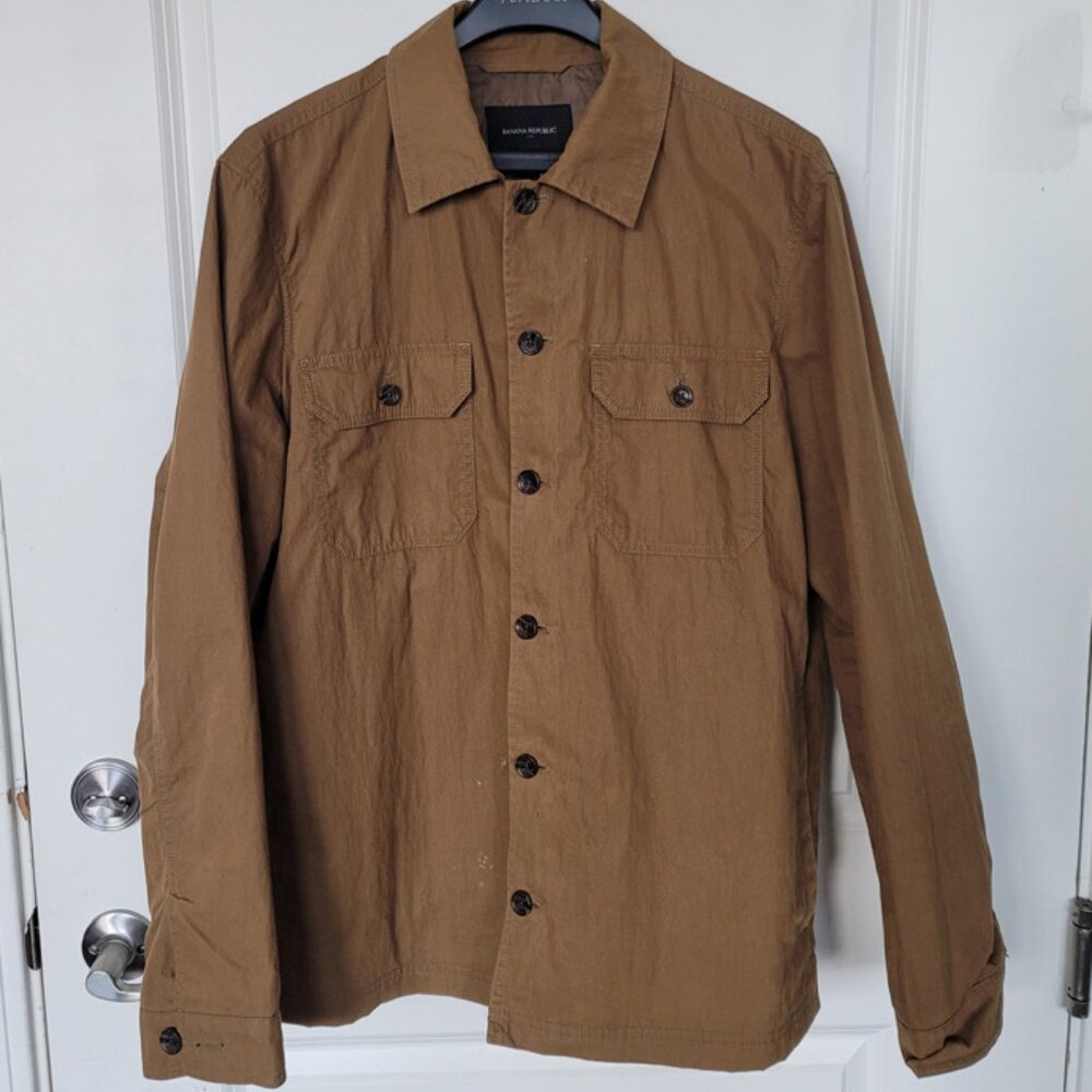 Banana Republic Large Men's Brown Casual Jacket